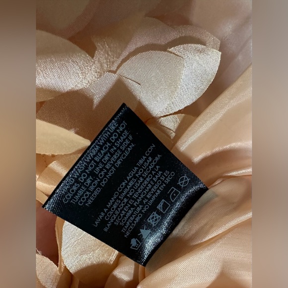 Kardashian Kollection Pink Petal Fringe Skirt - Picture 5 of 6